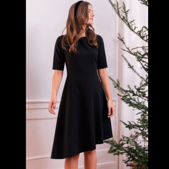 Gal Meet Glam Collection Luna Asymmetrical Hem Dress - Picture 11 of 12